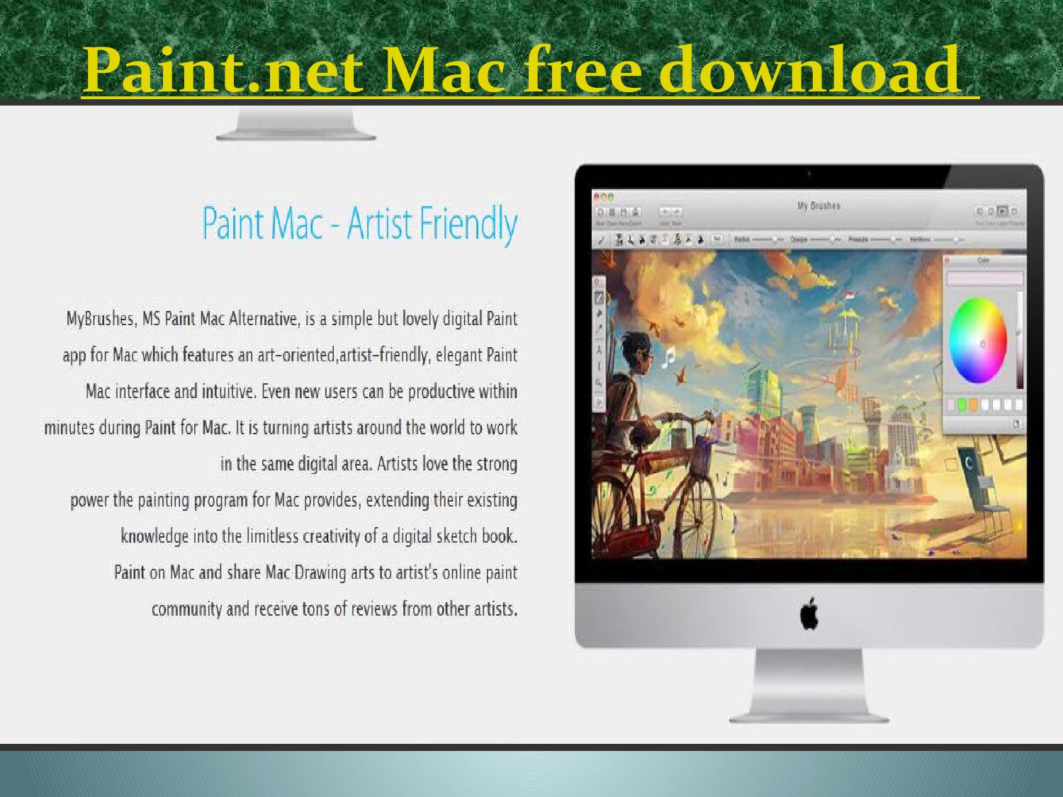 Paint.net Download Mac